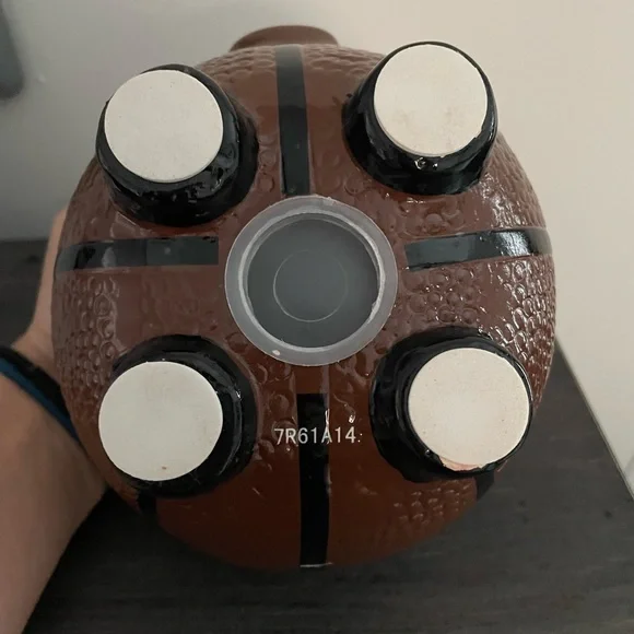 Ceramic Basketball Piggy Bank - Picture 4 of 7